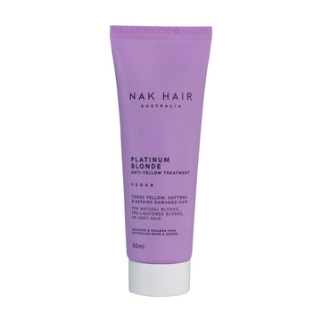 NAK Hair Platinum Blonde Anti-Yellow Treatment Mini 50ml
