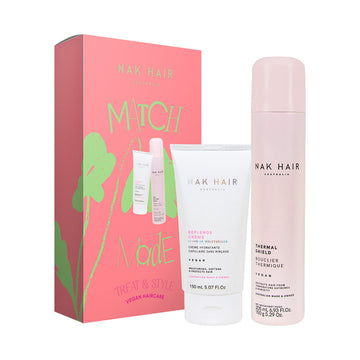 NAK Hair Replends Creme Leave-in Moisturiser & NAK Hair Thermal Shield Duo Pack