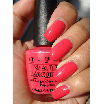 OPI Nail Polish Lacquer NLB35 Charged Up Cherry 15 ml