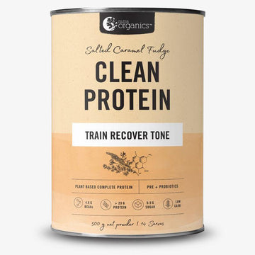 Nutra Organics Clean Protein Salted Caramel Fudge 1