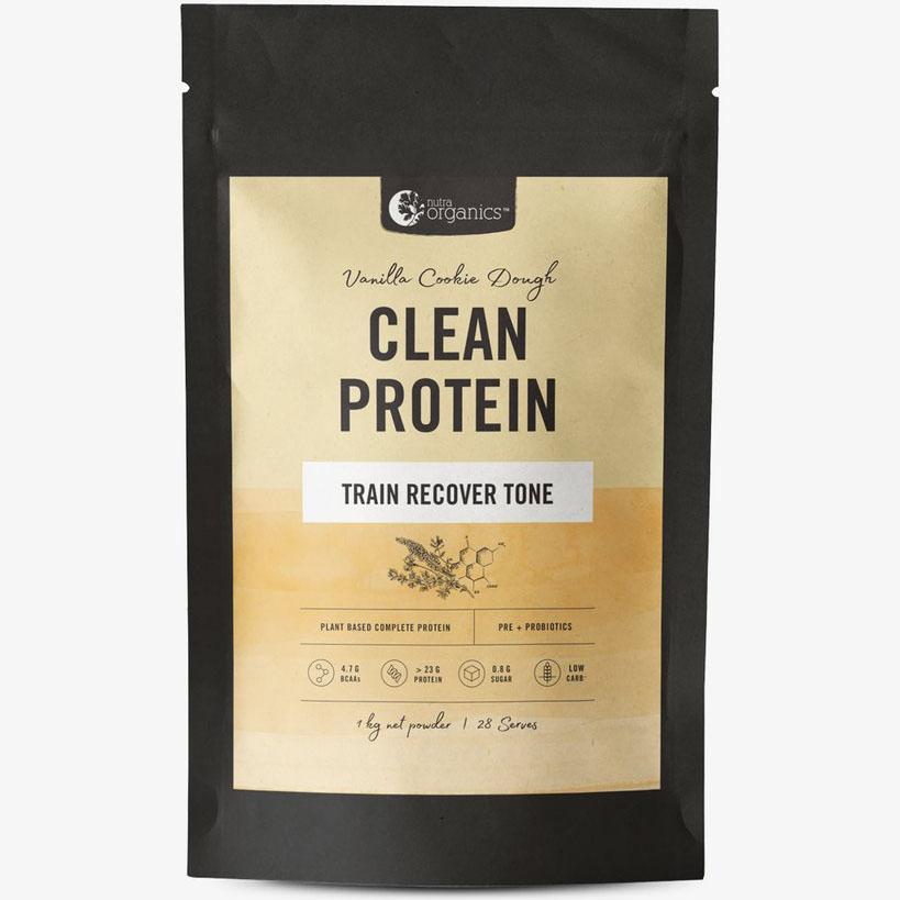 Nutra Organics Clean Protein Vanilla Cookie Dough 2