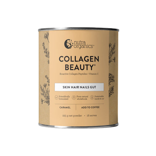 Nutra Organics Collagen Beauty Caramel 225g