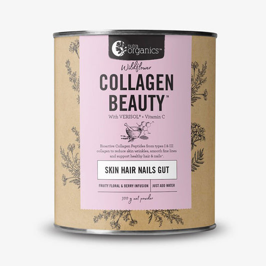 Nutra Organics Collagen Beauty Wildflower 300g