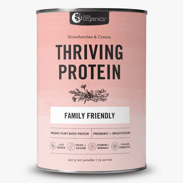 Nutra Organics Thriving Protein Strawberries & Cream