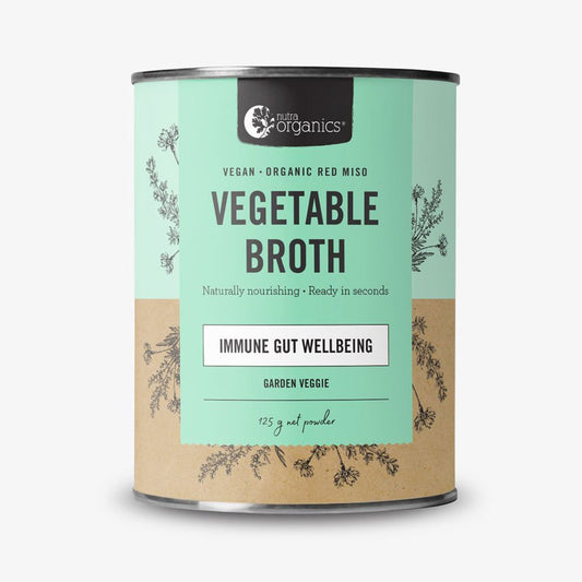 Nutra Organics Vegetable Broth Garden Veggie