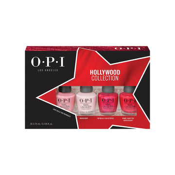 OPI Nail Lacquer Hollywood Mini Collection 4 x 3.75ml
