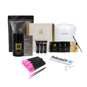 DIY Premium Starter Kit - For Tint, Lamination & Facial Wax