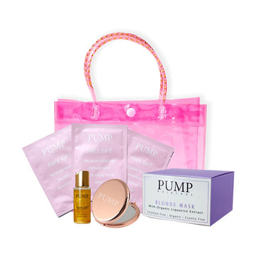 Pump Haircare Blonde Hair Mask Pack