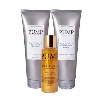 Pump Haircare Growth Winter Treatment Trio Pack