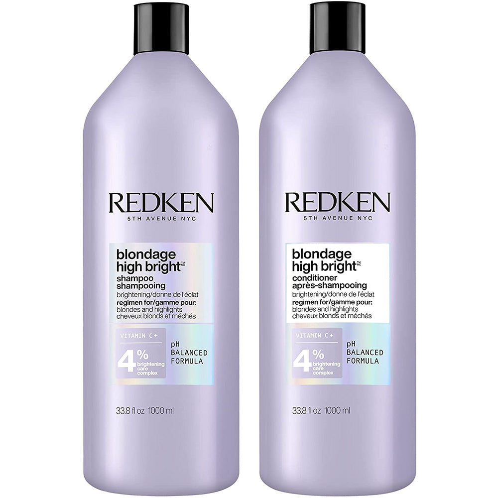 Redken Blondage High Bright Shampoo & Conditioner Pack 1 Litre