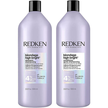 Redken Blondage High Bright Shampoo & Conditioner Pack 1 Litre