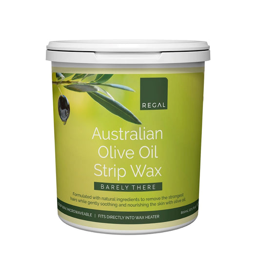 Regal by Anh Barely There Australian Olive Oil Strip Wax Microwaveable 800ml