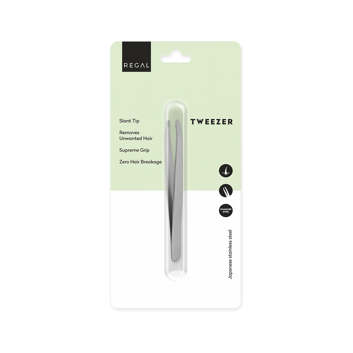 Regal by Anh Slant Tweezer (Japanese Stainless Steel)