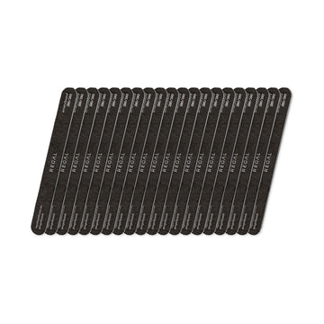 Regal by Anh Standard Emeryboard Black 280/280 Nail File 20 Pack