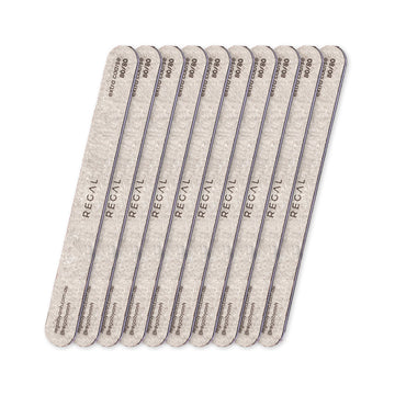 Regal by Anh Standard Extra Coarse 80/80 Nail File 10 Pack