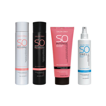 RPR SO Repairing Quad Pack Shampoo, Conditioner, Masque & Spray