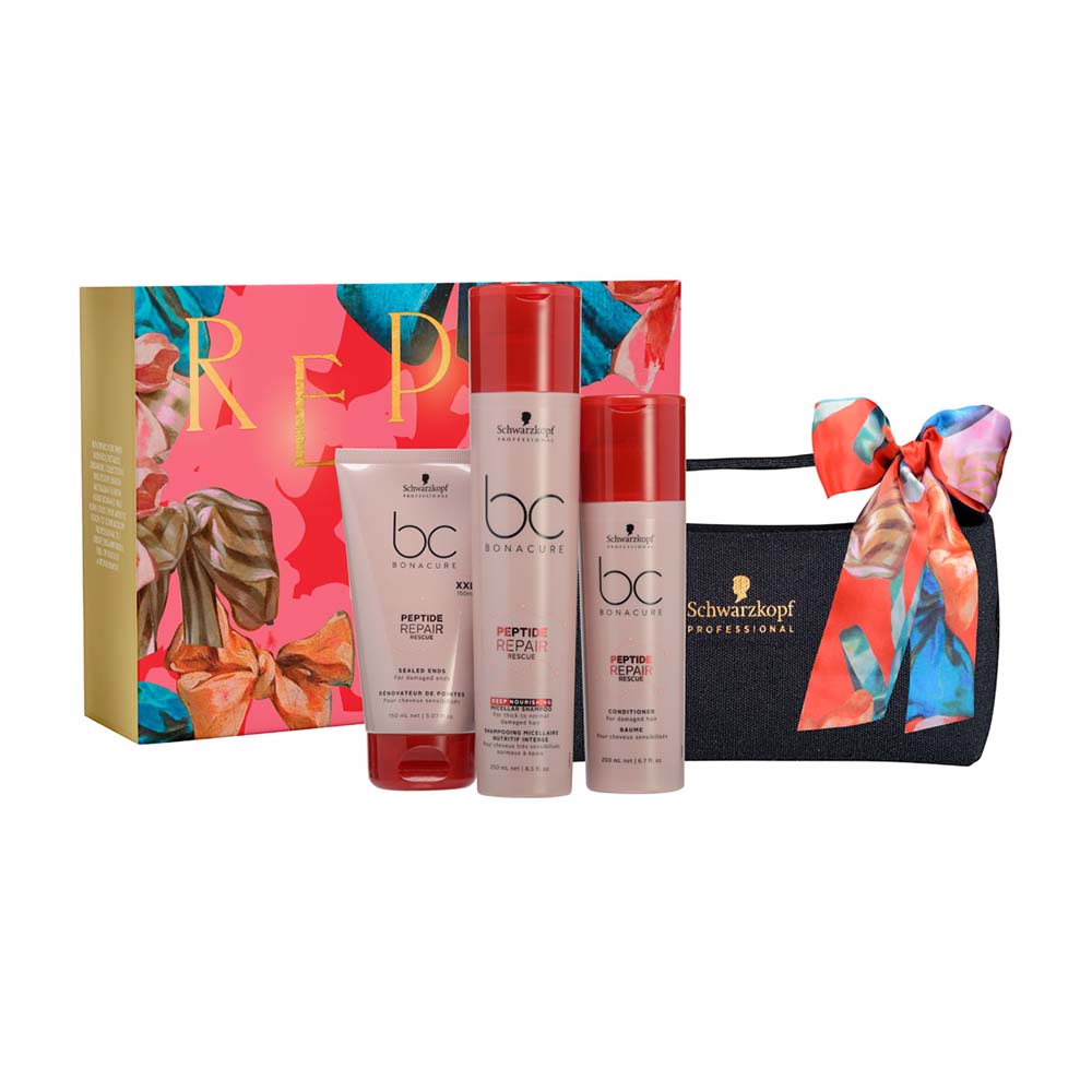 Schwarzkopf Bonacure Peptide Repair Rescue Trio Pack