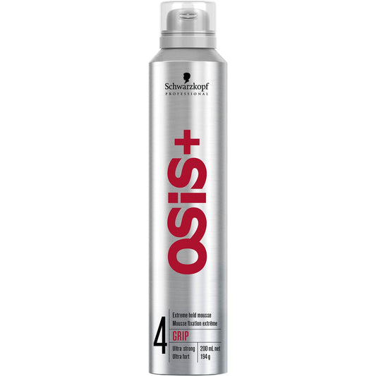 Schwarzkopf Professional OSiS+ Grip - Extreme Hold Mousse For Massive Volume 200ml