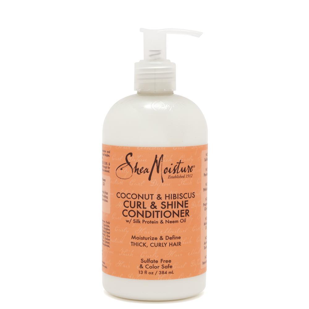 Shea Moisture Coconut & Hibiscus Curl & Shine Conditioner 384ml