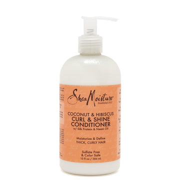Shea Moisture Coconut & Hibiscus Curl & Shine Conditioner 384ml