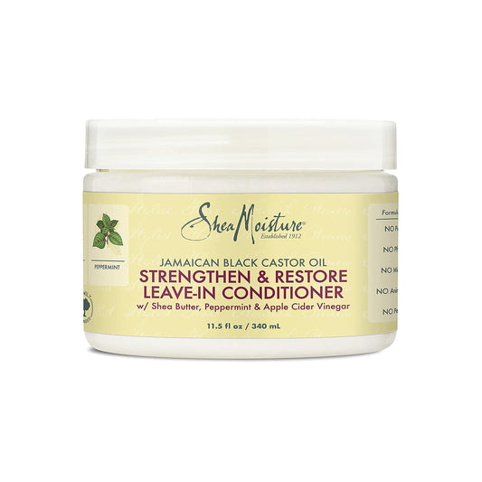 Shea Moisture Jamaican Black Castor Oil Strengthen & Restore Leave-In Conditioner 340ml