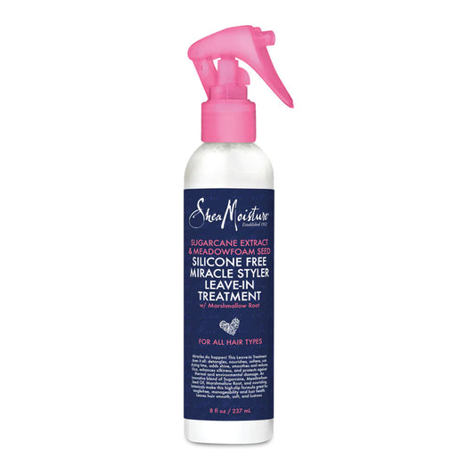 Shea Moisture Sugarcane Extract & Meadowfoam Seed Silicone Free Miracle Styler Leave-In Treatment 237ml