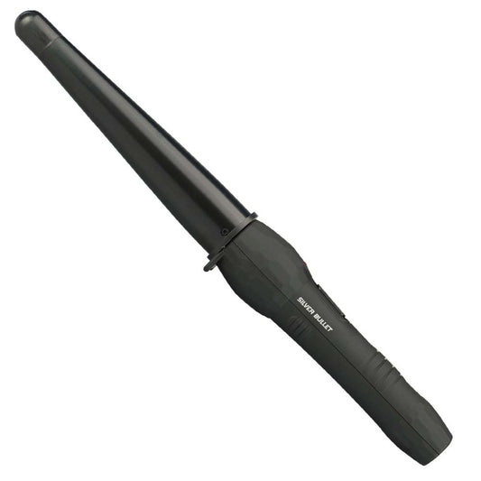 Silver Bullet City Chic Ceramic Conical Curling Iron Black