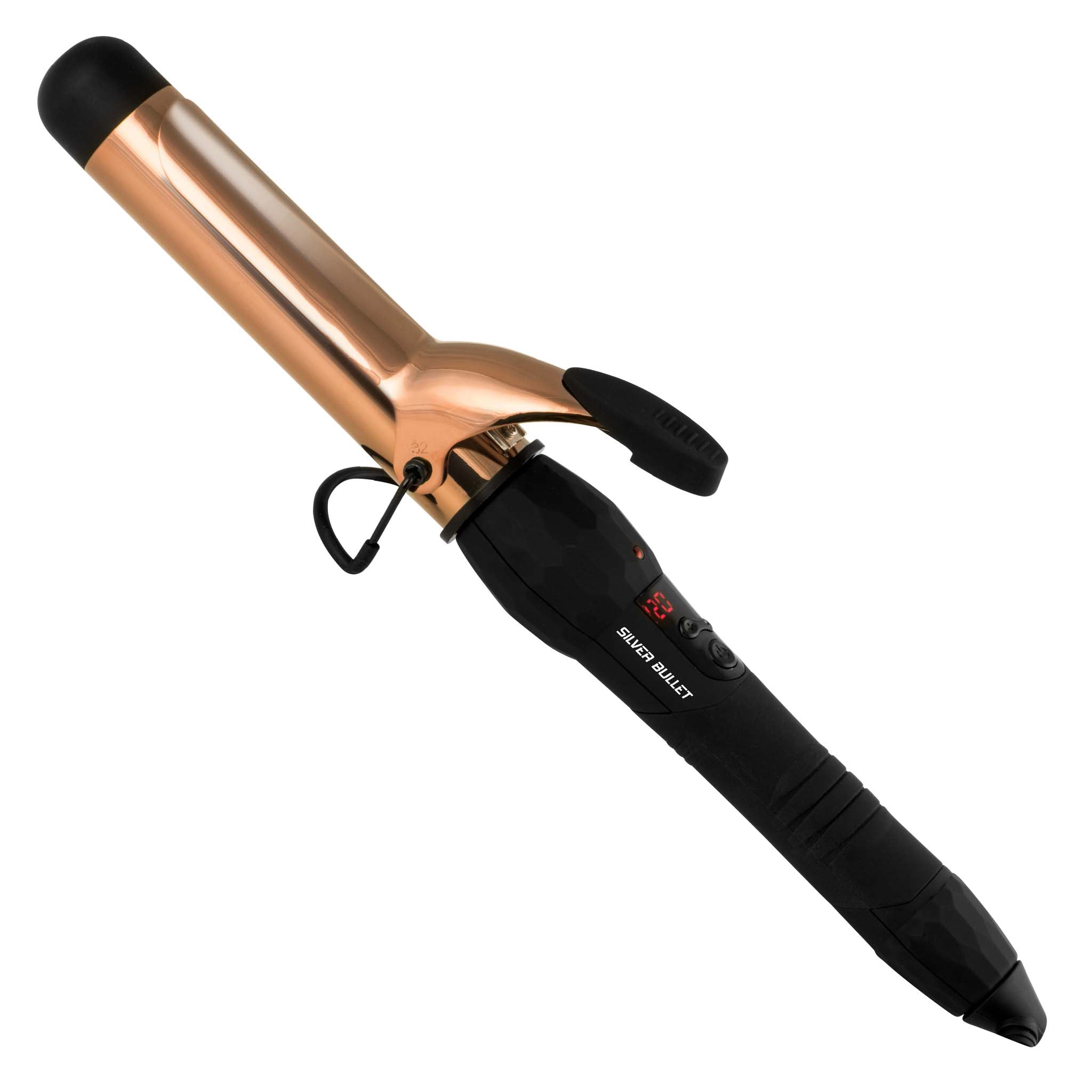Silver Bullet Fastlane Titanium Curling Iron Rose Gold