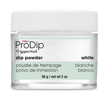 ProDip by SuperNail Nail Dip Powder - White 56g