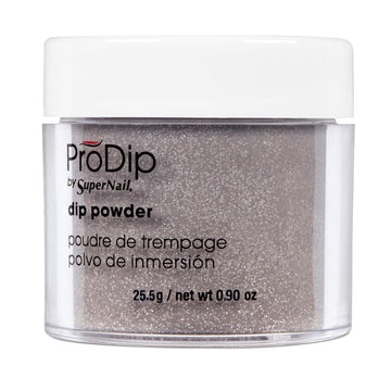 ProDip by SuperNail Nail Dip Powder - Sparkling Pewter 25g