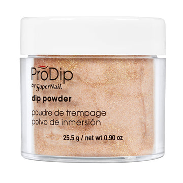 ProDip by SuperNail Nail Dip Powder - Glitzy Gold 25g