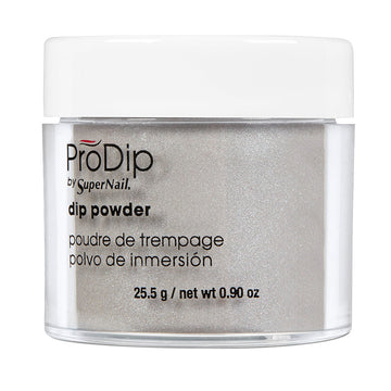 ProDip by SuperNail Nail Dip Powder - Feisty Grey 25g