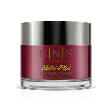 SNS Gelous Color Dipping Powder BP33 Cardinal Rouge 43g