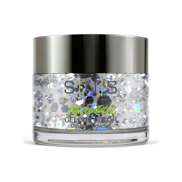 SNS Gelous Color Dipping Powder HH06 Silver Pagoda 43g
