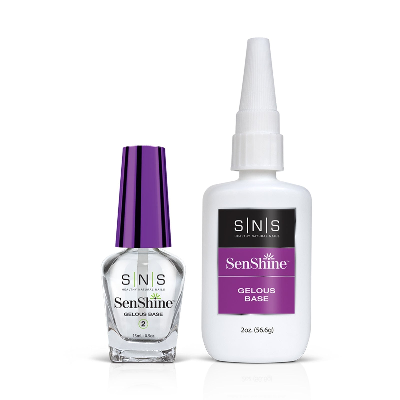 SNS SenShine Gelous Base With Calcium & Vitamin E 15ml packaging