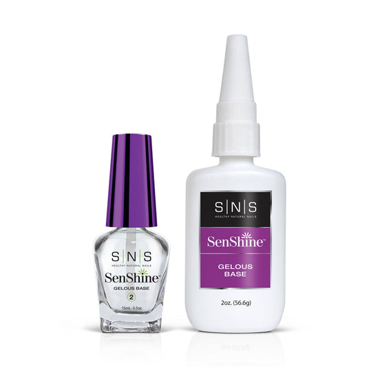 SNS SenShine Gelous Base With Calcium & Vitamin E 15ml packaging