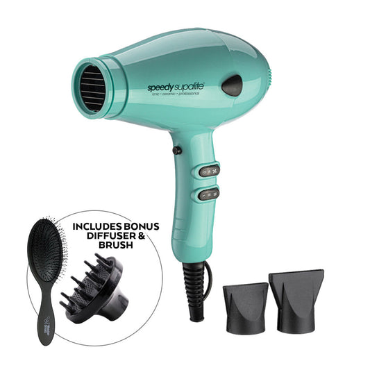 Speedy Supalite Professional Hairdryer Tiffany Blue