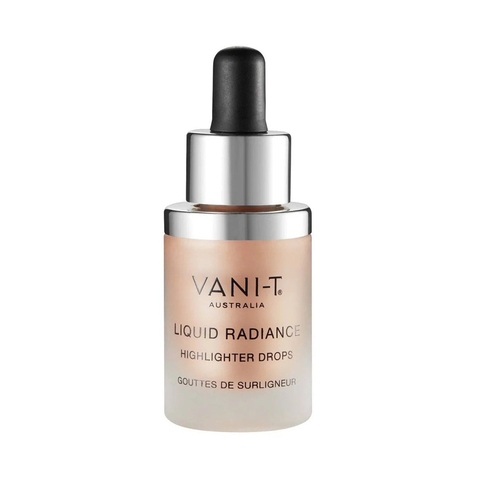 VANI-T Liquid Radiance Highlighter Drops (30ml) product content texture