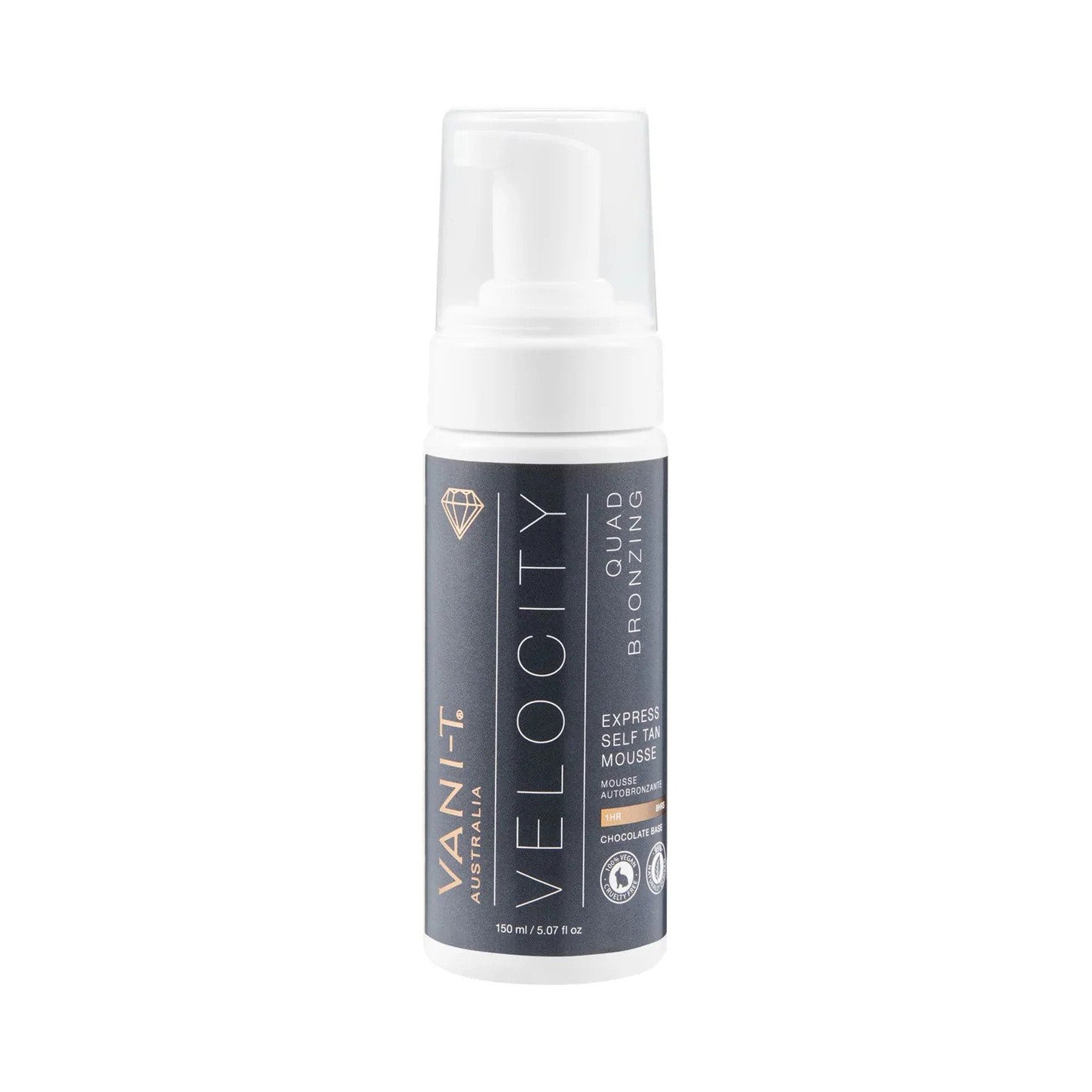 VANI-T Velocity Express Self Tan Mousse 150ml