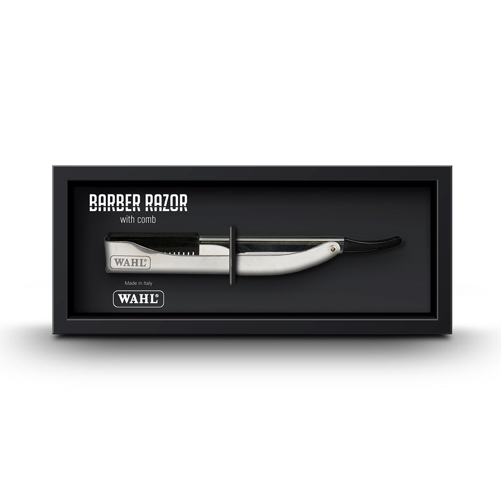 Wahl Barber Razor with Comb Metal