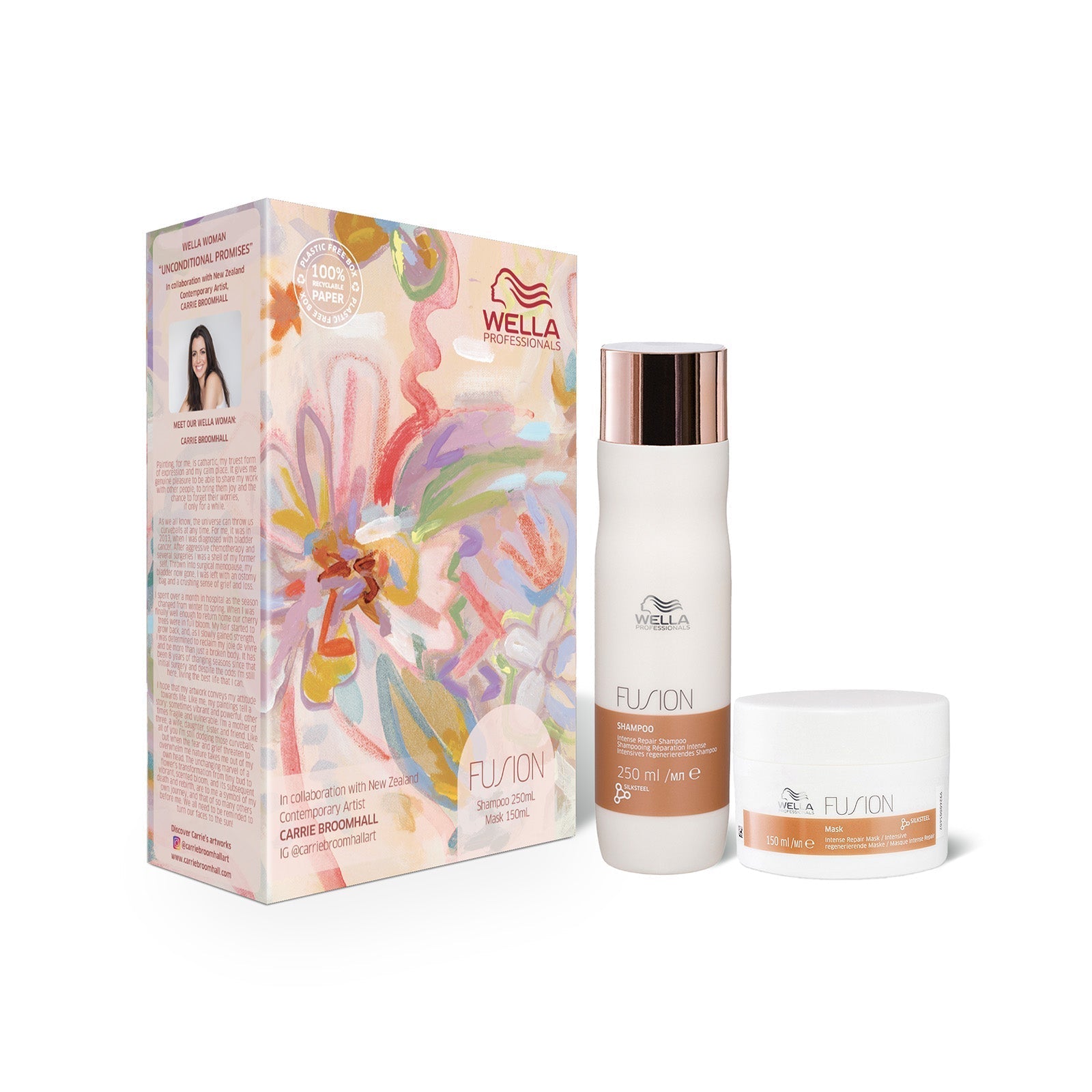 Wella Professionals Fusion Intense Repair Shampoo Conditioner Duo Pack